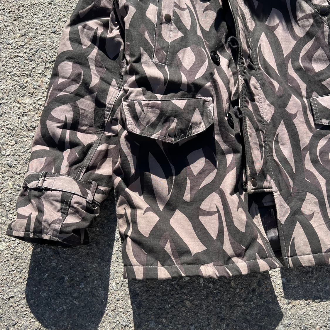 90‘s 휴스턴 트라이벌 카모 N3B 파카 상품이미지6