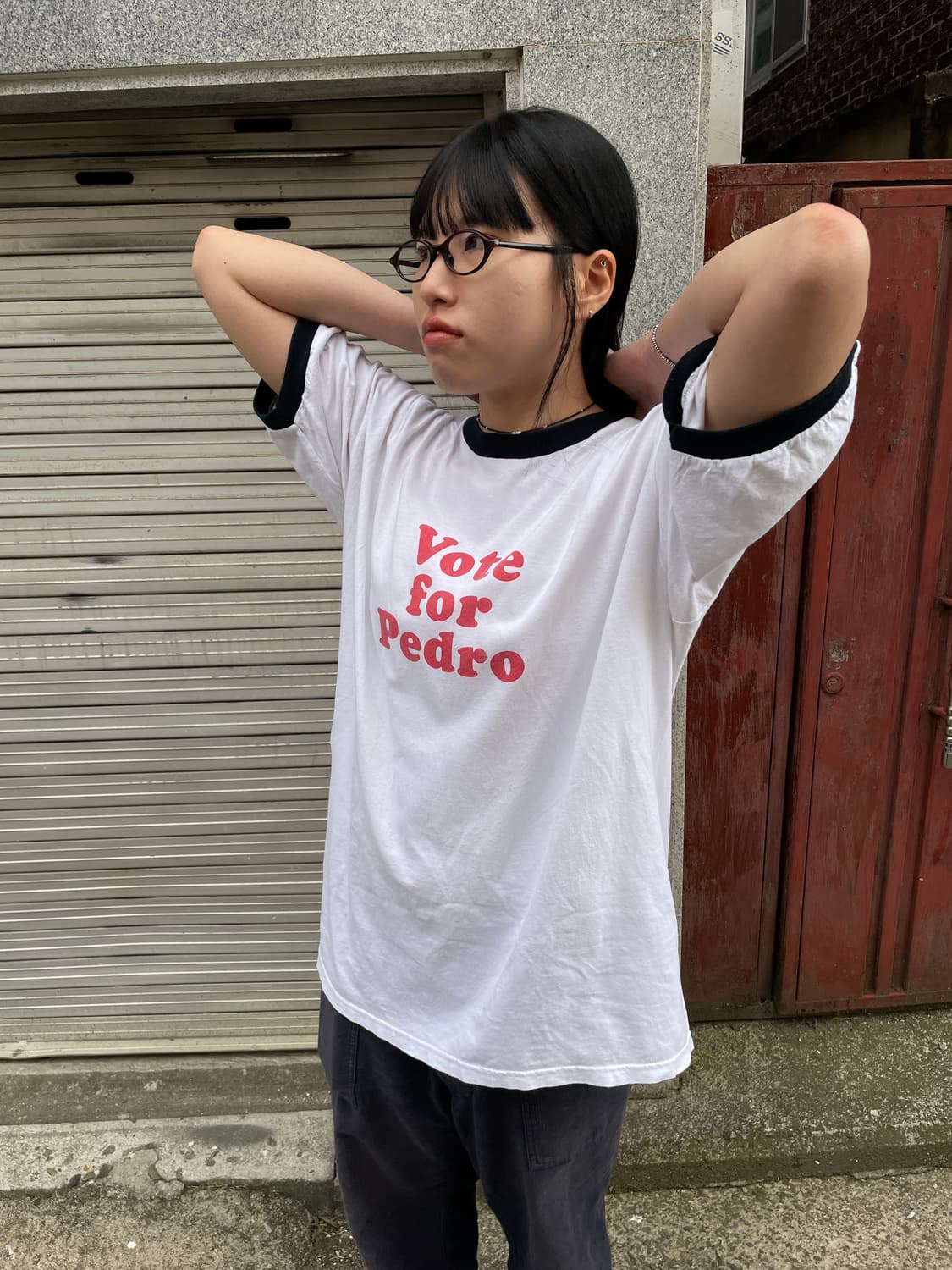 00s ‘Vote For Pedro’ Cult Movie T-shirt 상품이미지4