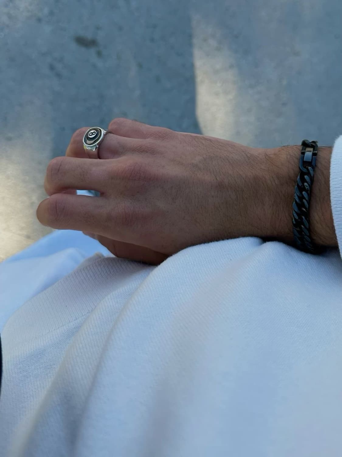 [ 15개 한정 / Signature] 8 ball Ring  8볼 반지 상품이미지4