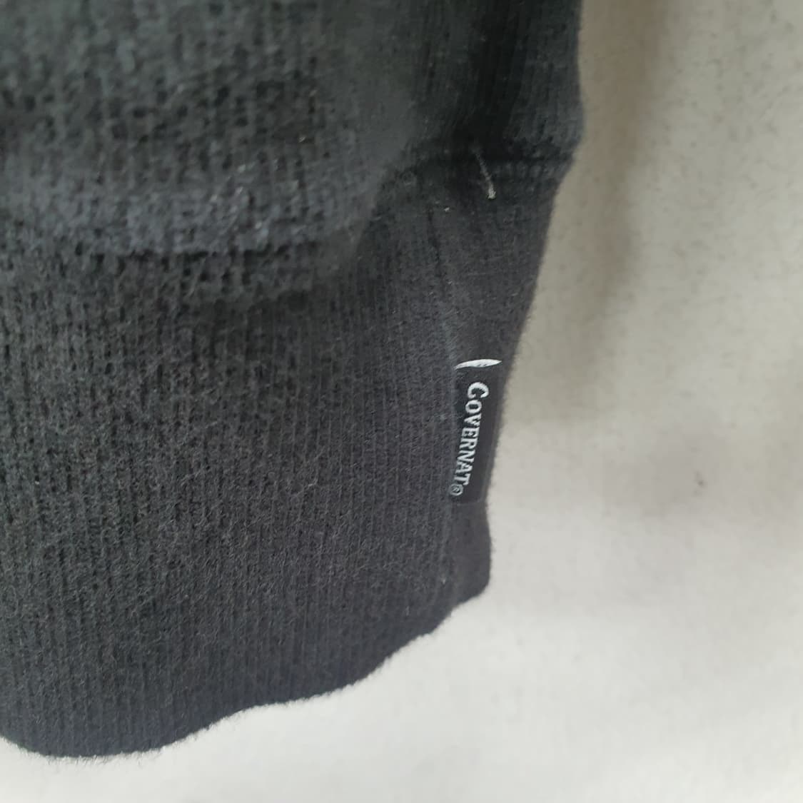 COVERNAT 커버낫 어센틱 후드티 블랙 (100) 상품이미지4