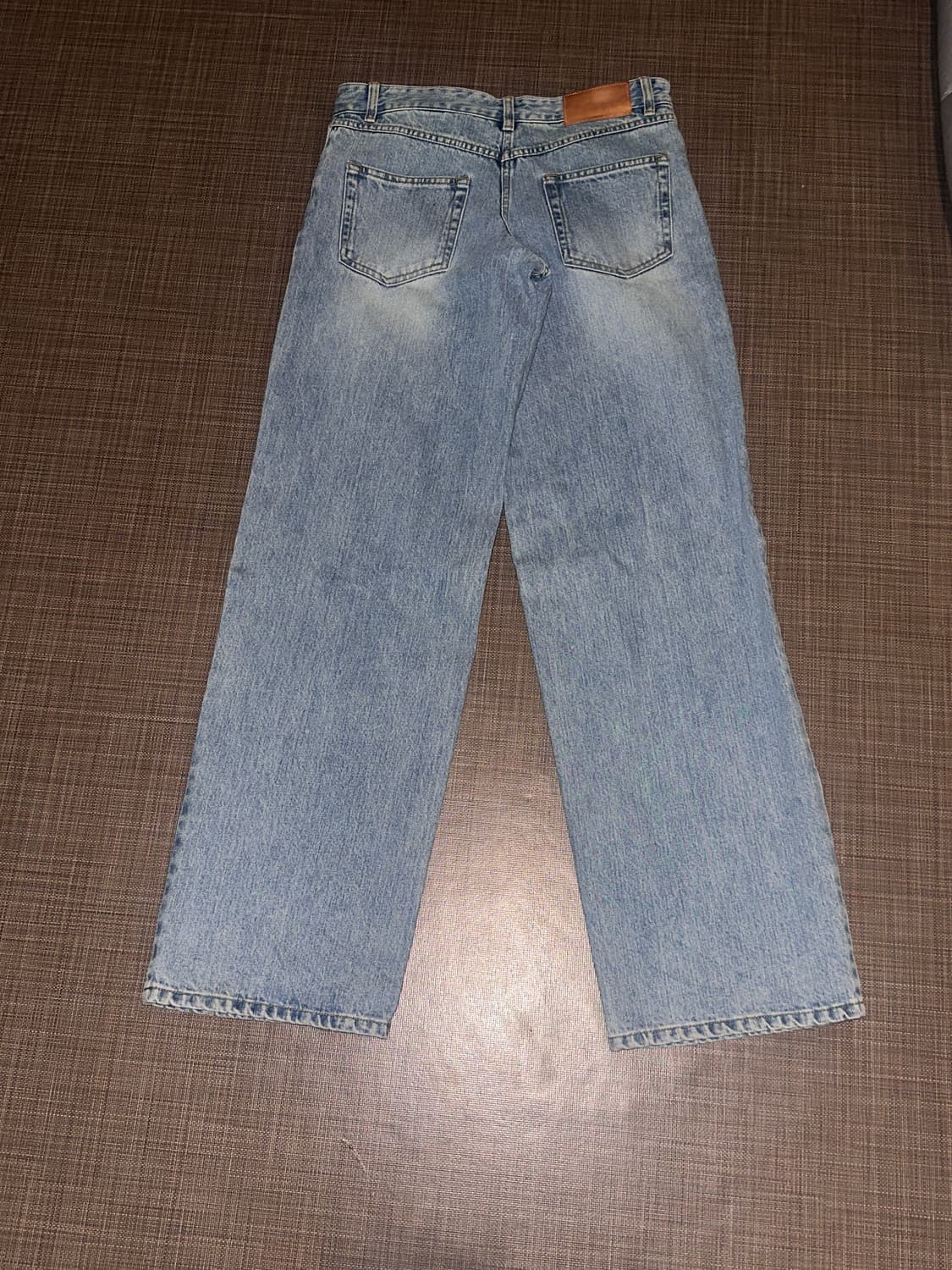 시스템 와이드 데님팬츠 상품이미지2