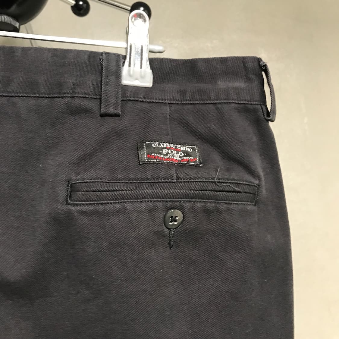 폴로 랄프로렌 블랙 치노 팬츠 38/36 상품이미지4