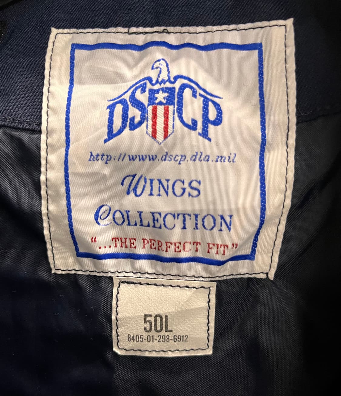 DSCP 미 공군 네이비 자켓 50L 상품이미지4