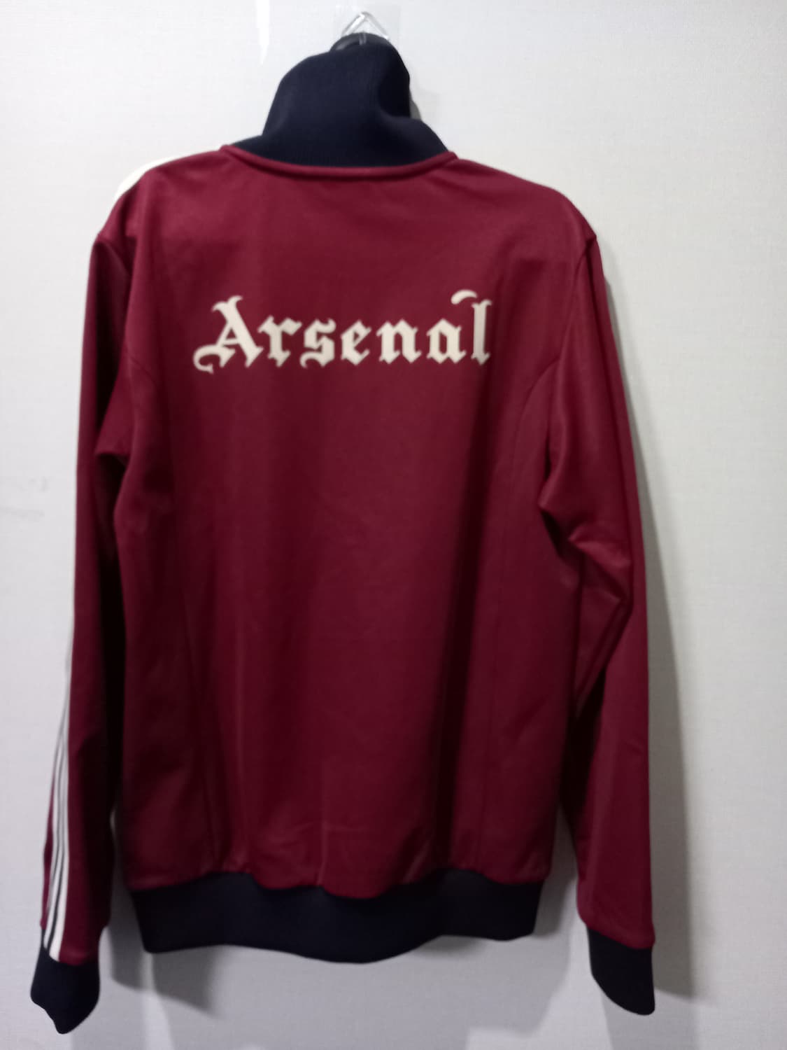 아디다스 희귀 아스날 버건디 트랙탑 저지 져지집업 90~95 상품이미지4