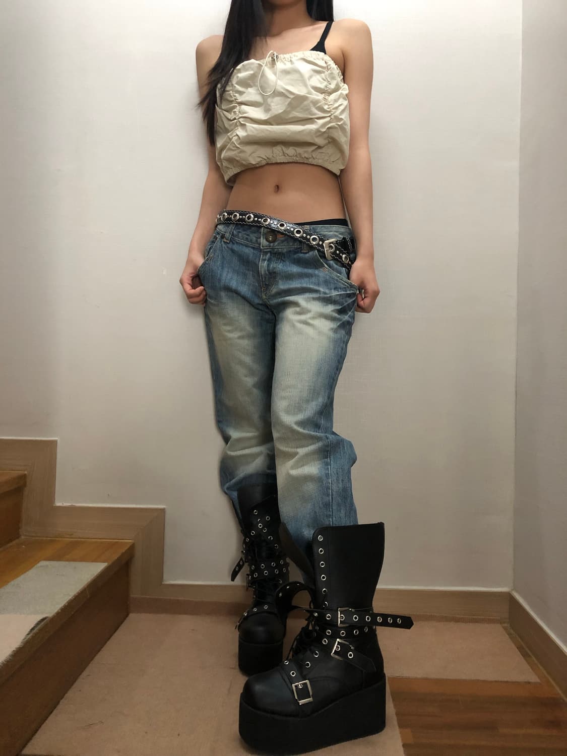 빈티지 펑크 코디셋(개별구매가능) 상품이미지2