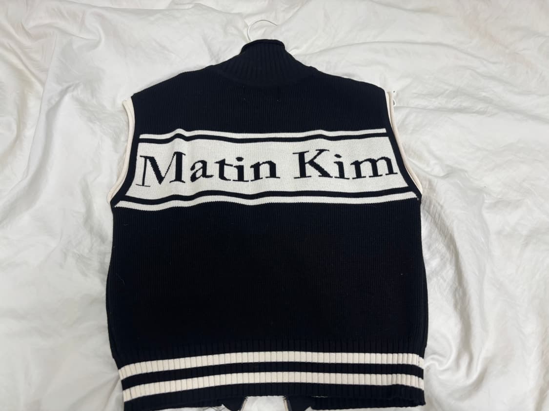 마뗑킴 니트 조끼 S사이즈 상품이미지2