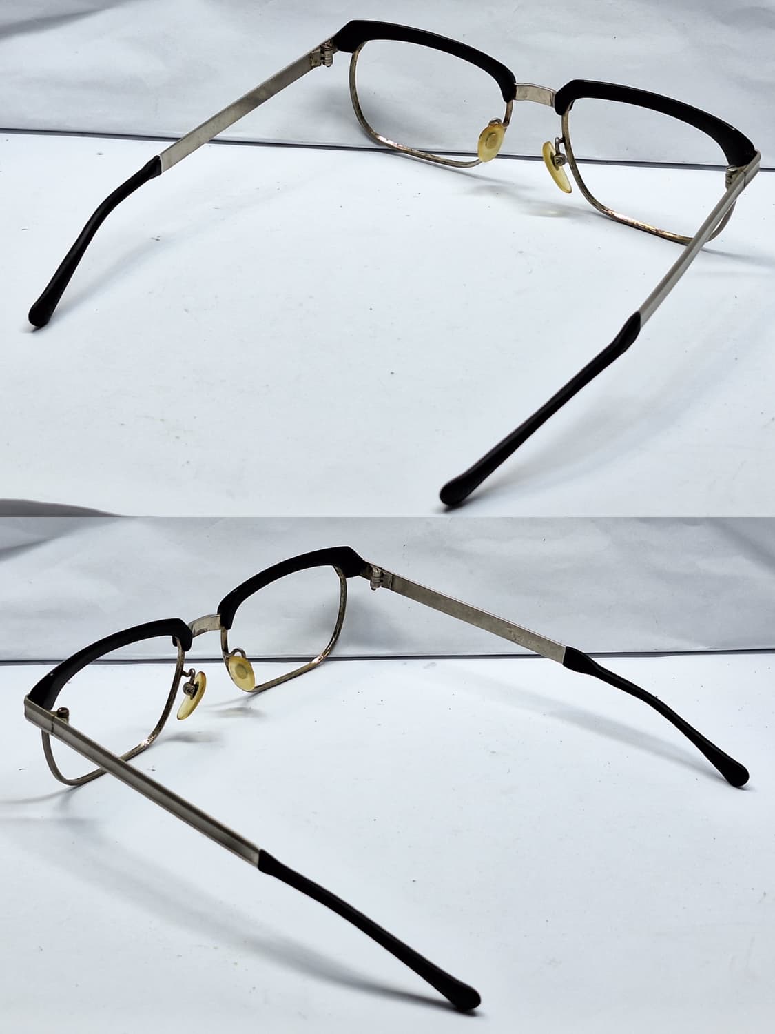 80s 일본 빈티지 SPM 선플래티늄 하금테 안경테 사바에 하우스 브랜드 상품이미지3