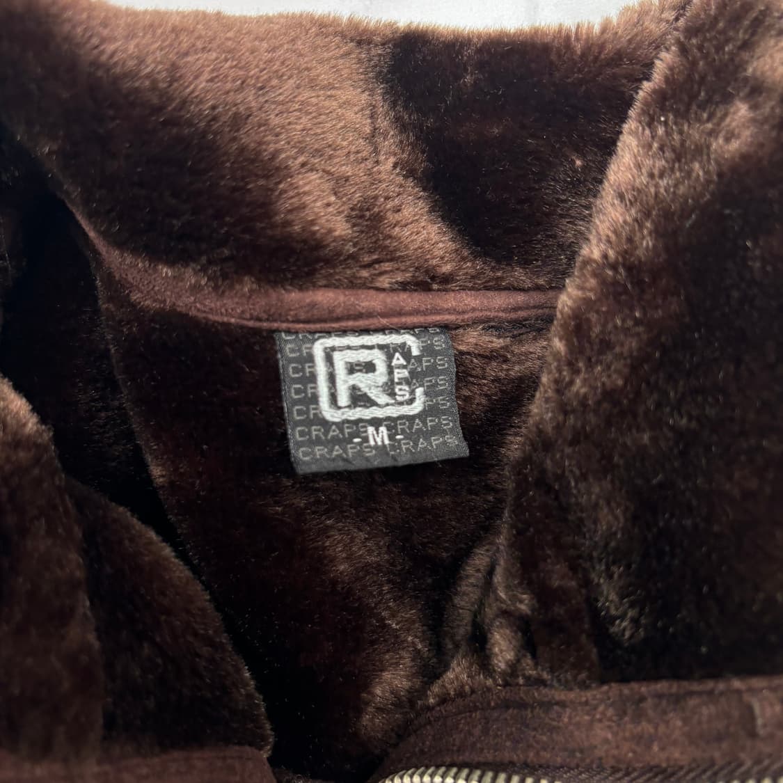 CRAPS 빈티지 브라운 스웨이드 무스탕 M 상품이미지7