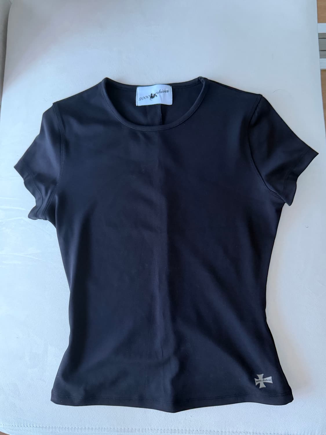 2000 아카이브스 LEN CONTOUR T (BLACK) 반팔 티셔츠 상품이미지2