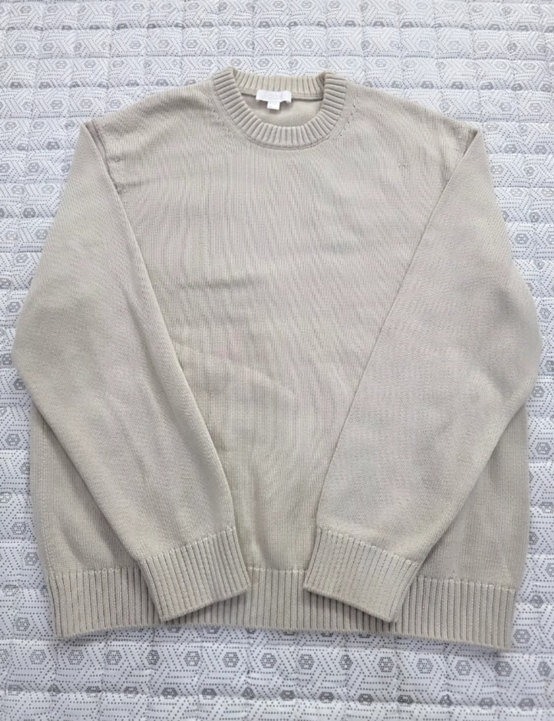 COS 코스 베이지 라운드넥 니트 95 상품이미지3