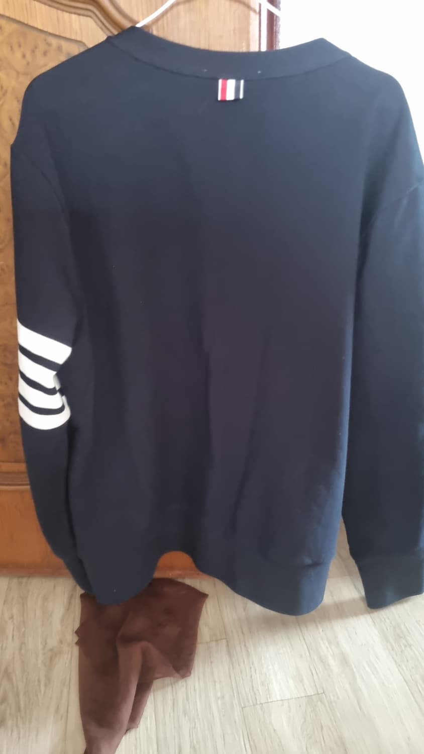 톰브라운 네이비가디건. L/XL 상품이미지2