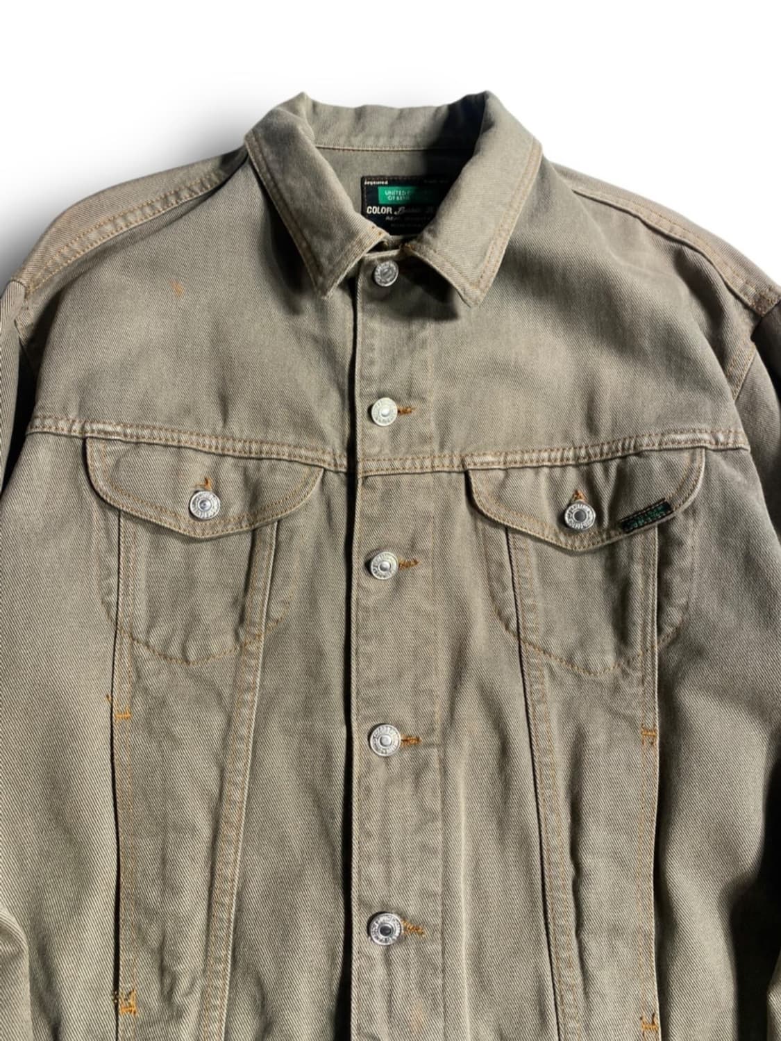 베네통 빈티지 크롭 자켓 상품이미지2