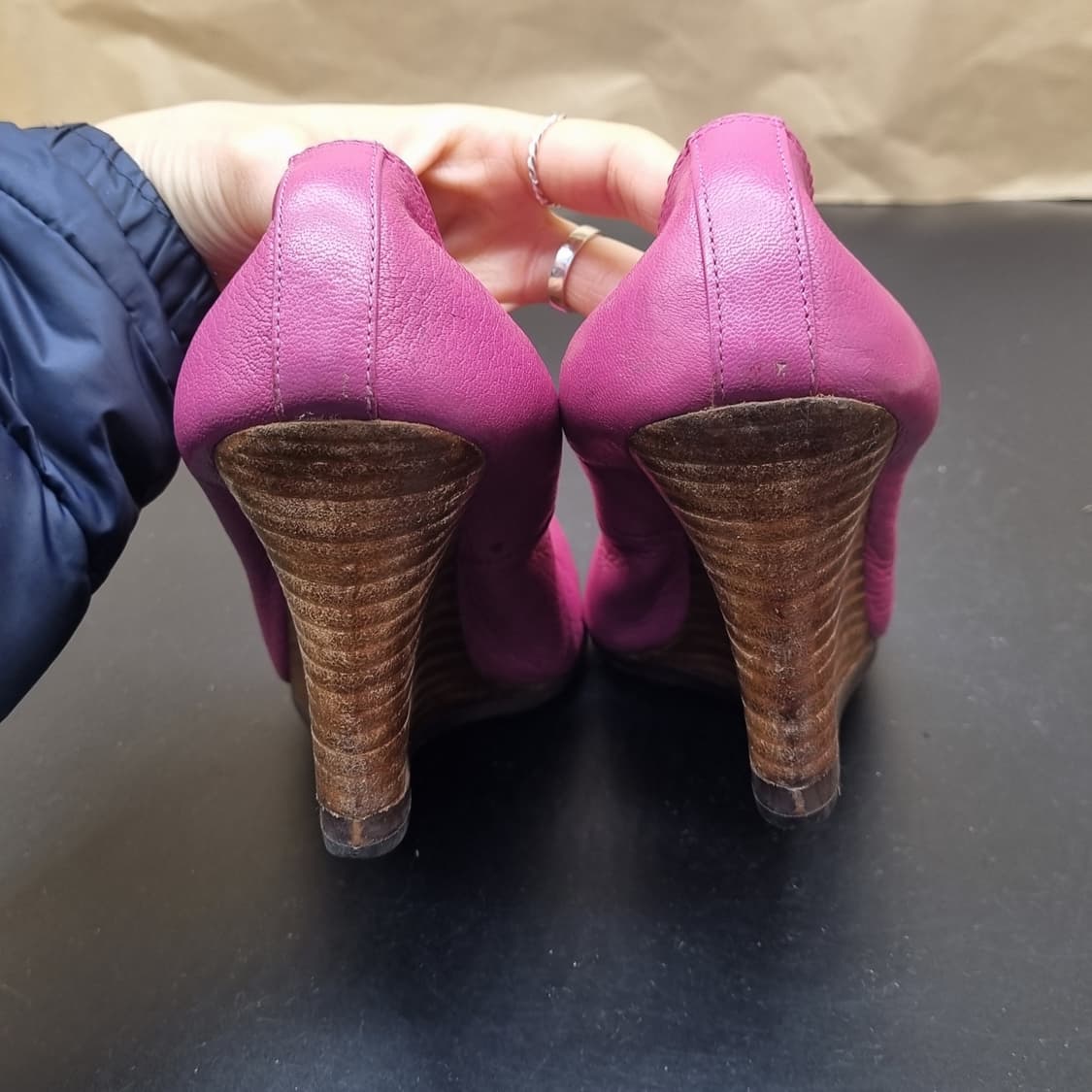 랑방 여성웨지힐 240 굽9 상품이미지4