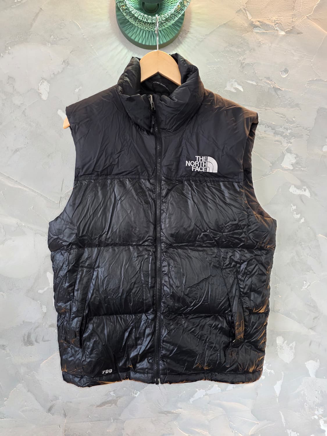 노스페이스 700 눕시 패딩 조끼 블랙 95size 상품이미지1