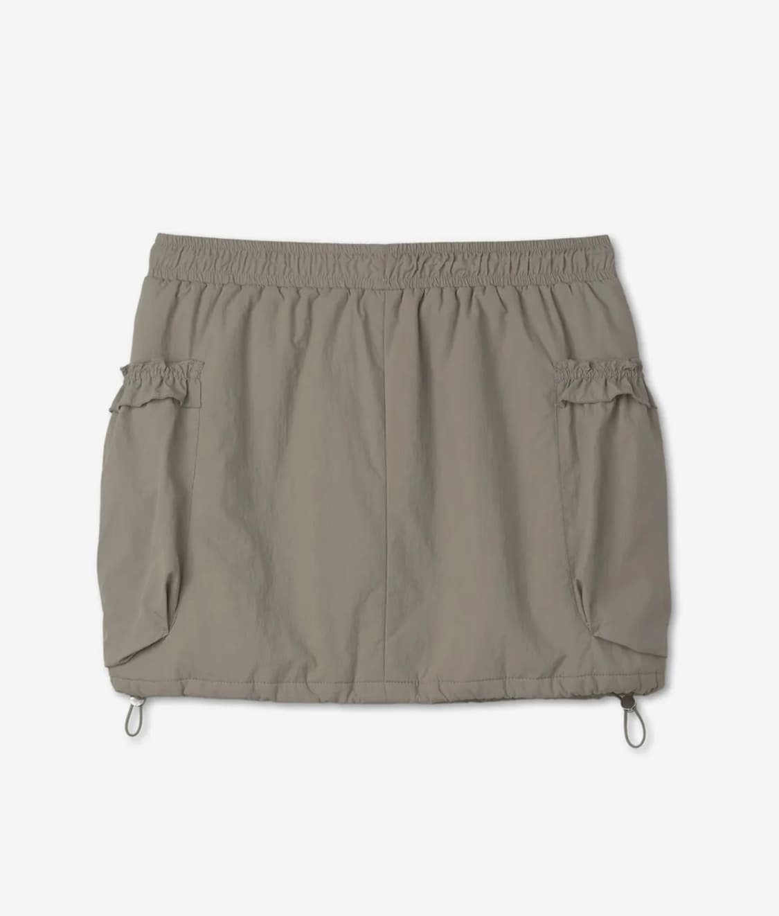 그로브 프릴 밴딩 스커트 베이지 상품이미지2