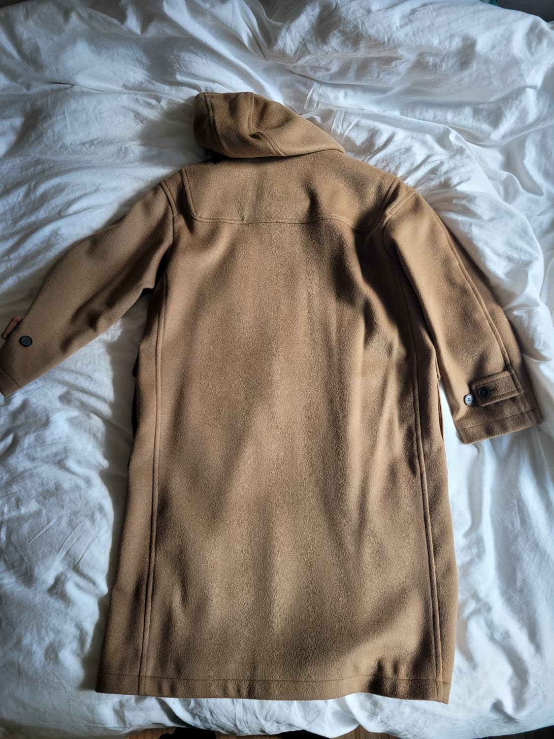 로파이 울 더플코트 베이지/L 상품이미지2