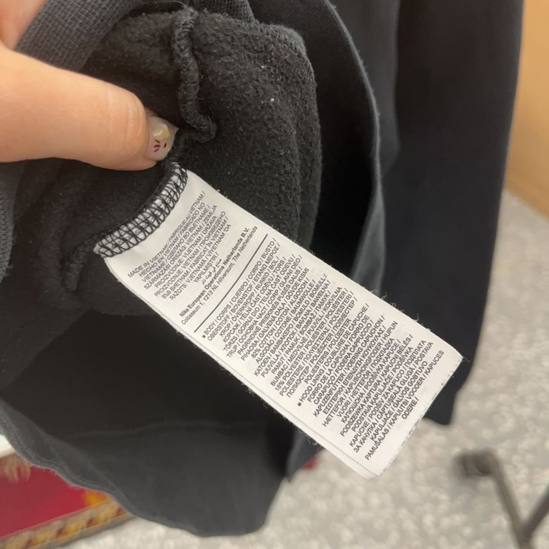 나이키 조던 스탠다드핏 백프린팅 약기모 후드티 105 C06263 상품이미지5