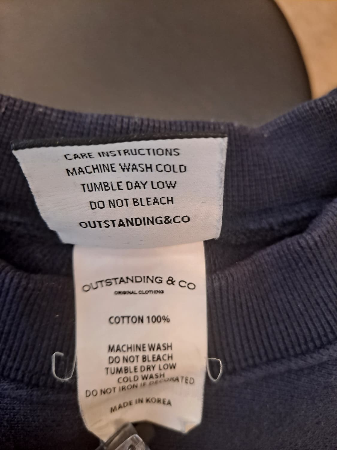 아웃스탠딩 V.S.C 스웻셔츠 M 상품이미지7