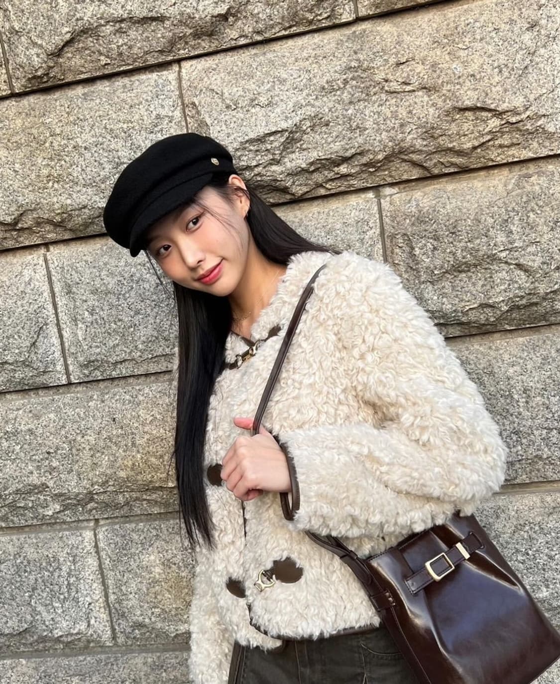 새상품) 루에브르 삭드생뛰 스몰 브라운 핫초콜릿 상품이미지5