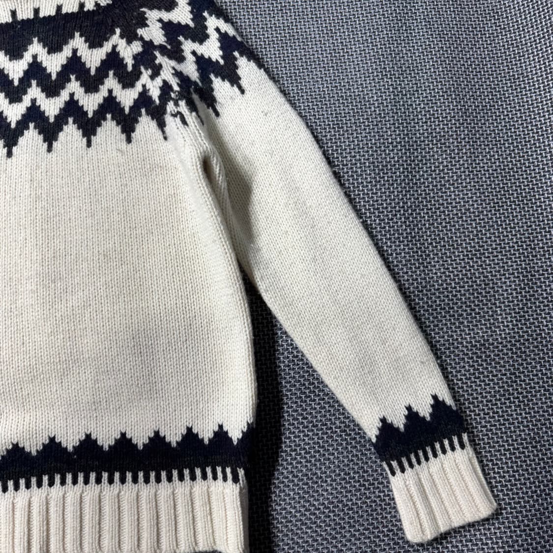 빈티지 니트 화이트 ( 100/OLD-8185 ) 상품이미지4