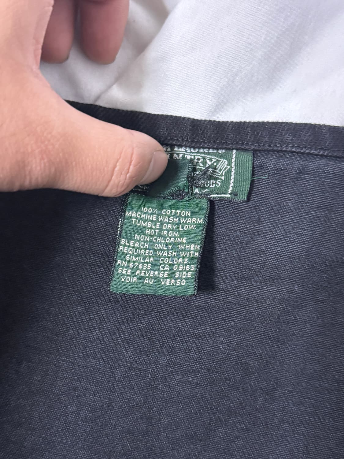 80s usa 랄프로렌 컨트리 코튼 스커트 상품이미지6