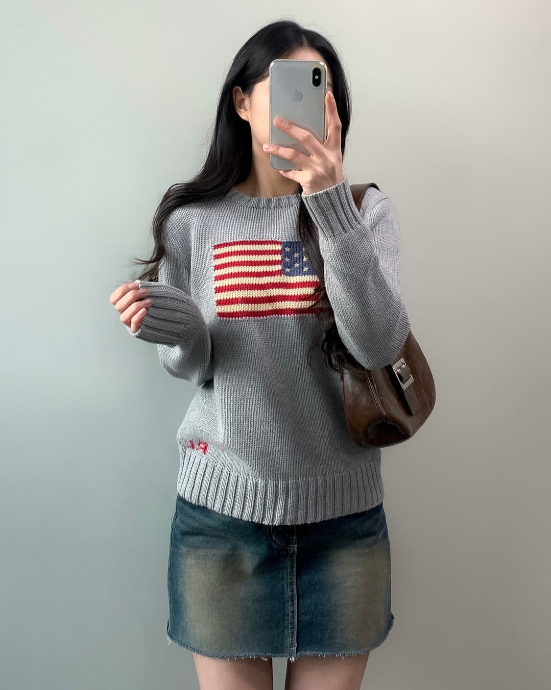 폴로 성조기 니트 상품이미지2