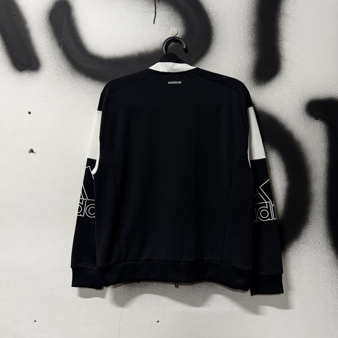 아디다스 올드스쿨 범고래 배색 투웨이 집업 져지 자켓 상품이미지2