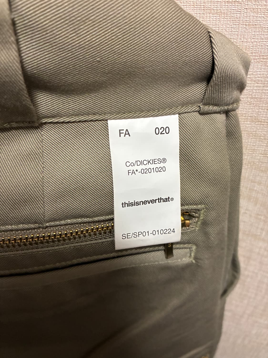 디스이즈네버댓 X 디키즈 워크팬츠  상품이미지5