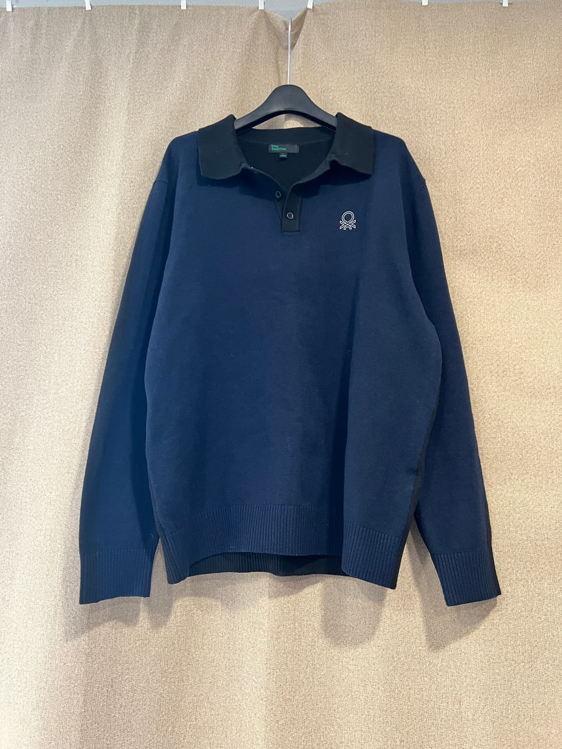 💙27만->2.6만💙 베네통 골프 카라 니트 L(100) 상품이미지1