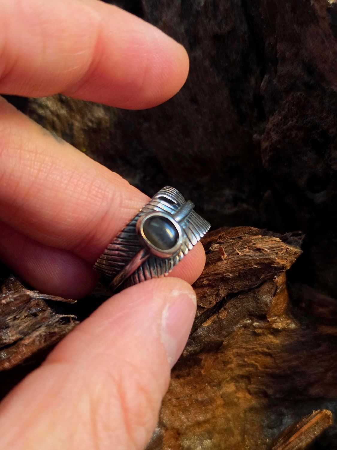 3cross silver925 navajo wing indi ring 상품이미지5