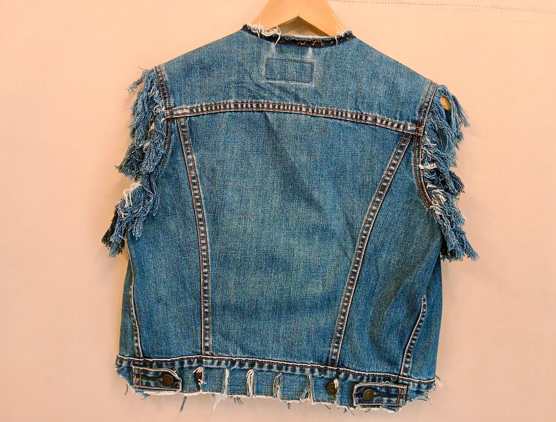 1of1 커스텀 90s 리바이스 디컨스트럭티드 데님 자켓 상품이미지2