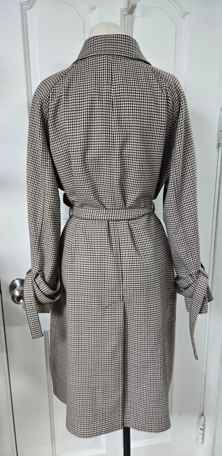 스튜디오톰보이 체크트렌치코트 상품이미지3