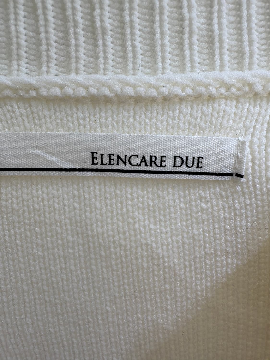 ELENCARE DUE 니트집업 상품이미지6