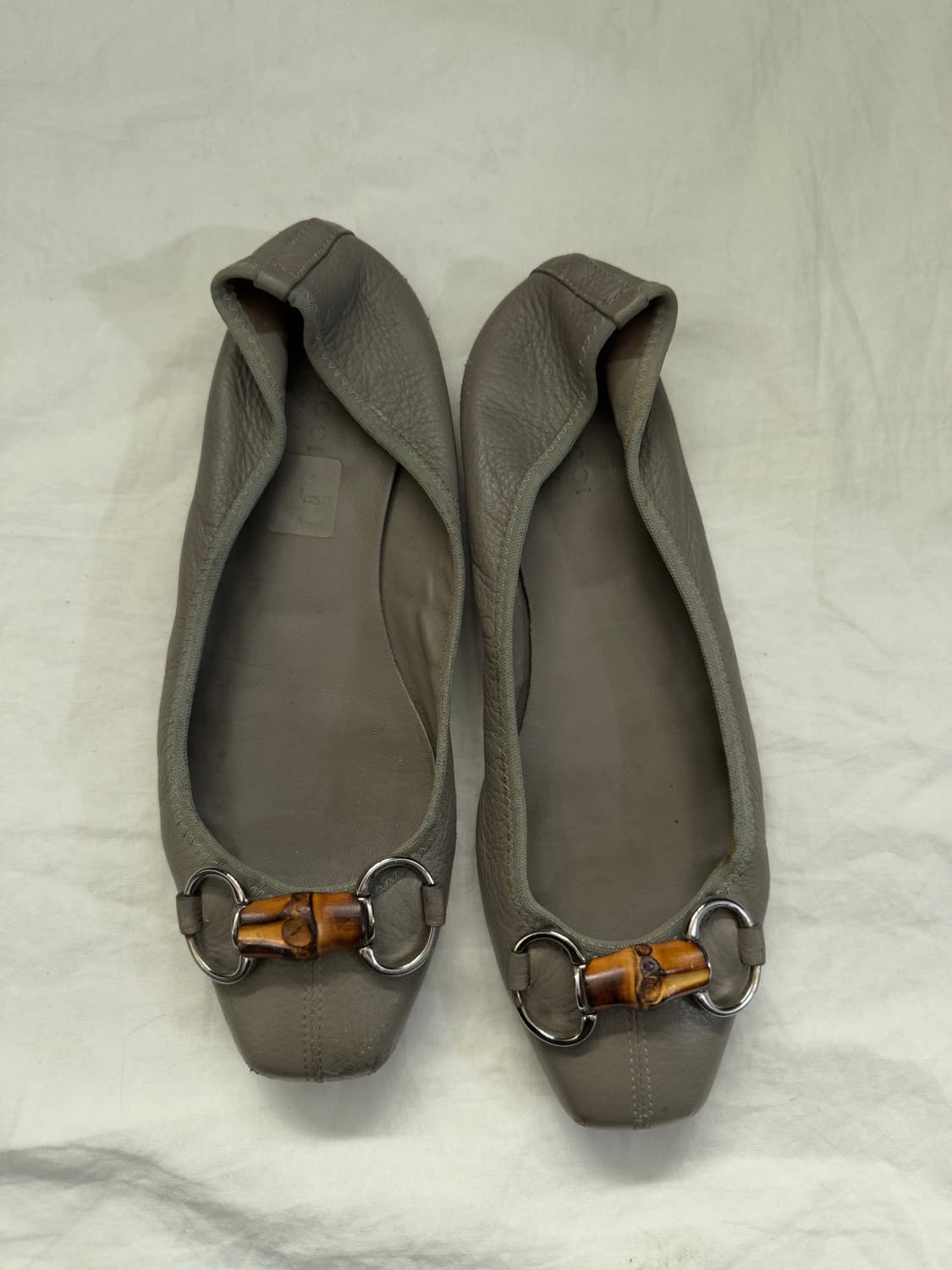 구찌 뱀부 홀스빗 드라이브 플랫슈즈 상품이미지4