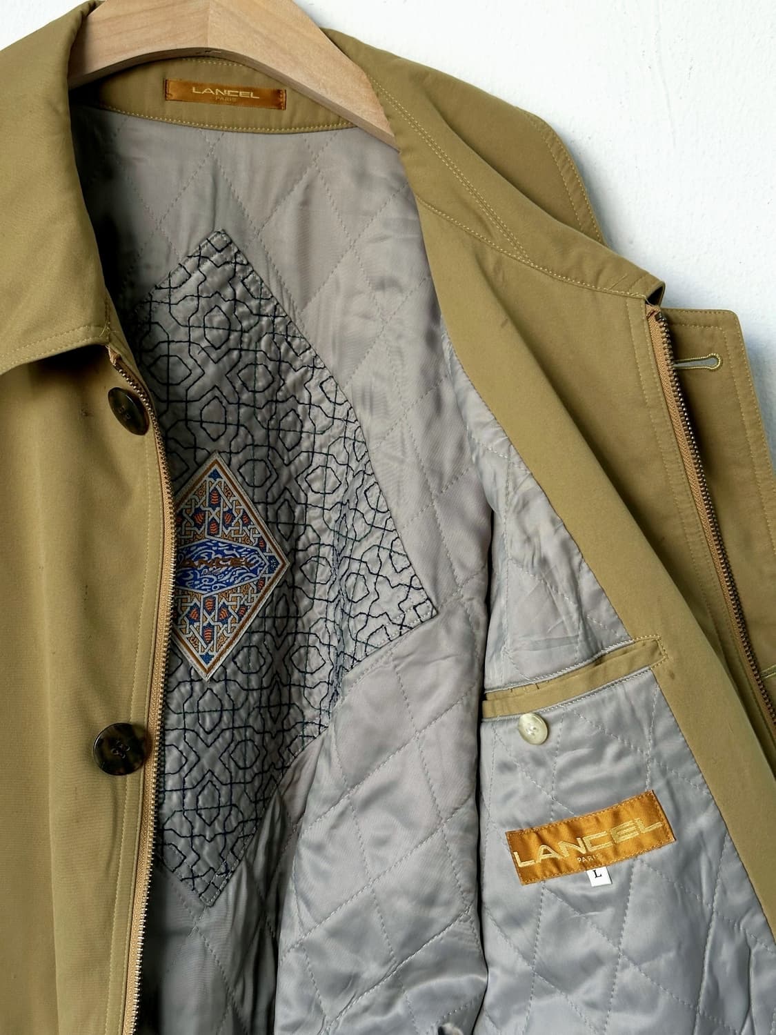 Soft fabric design mil coat 상품이미지10