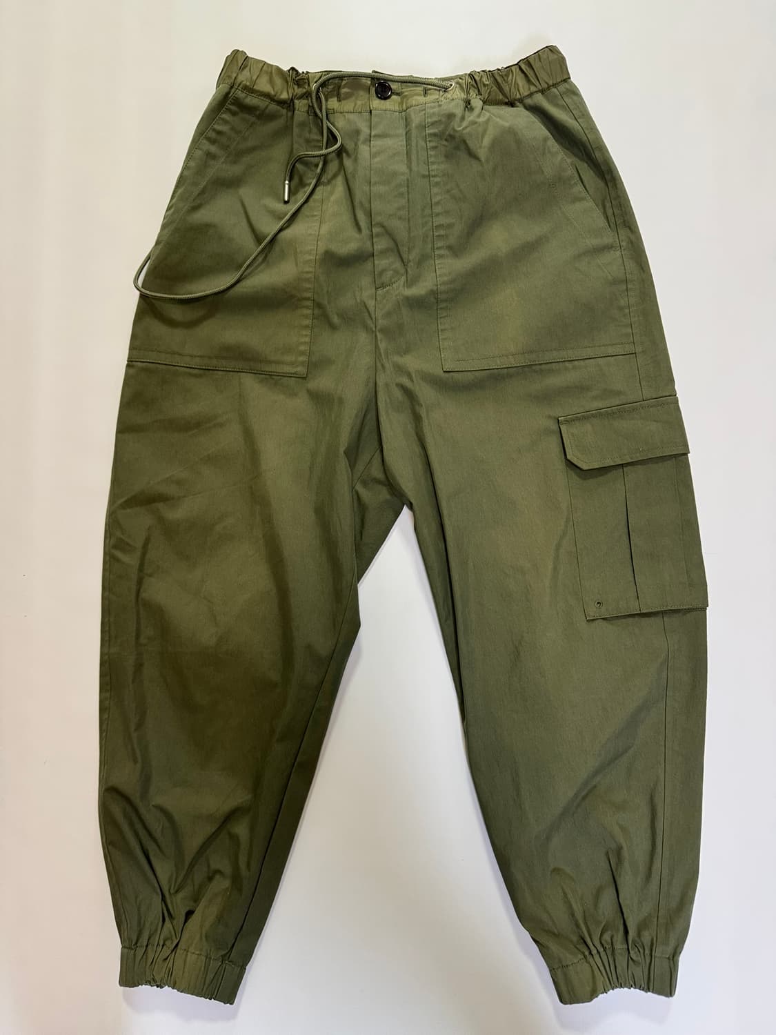 송지오 옴므 카키 조거 팬츠(46사이즈) 상품이미지1