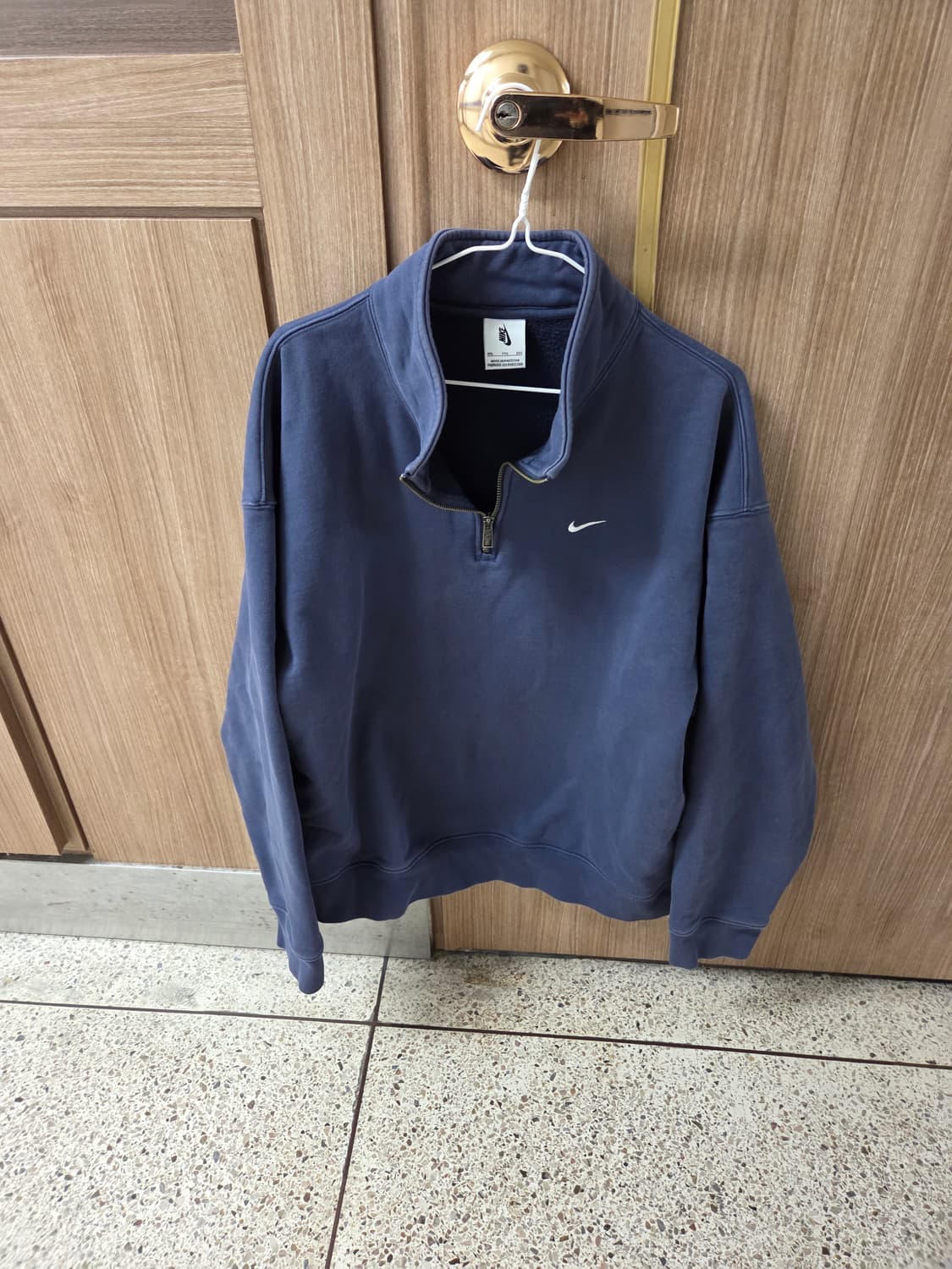 나이키 nrg 뚜거운 기모 반집업 xxl 상품이미지1