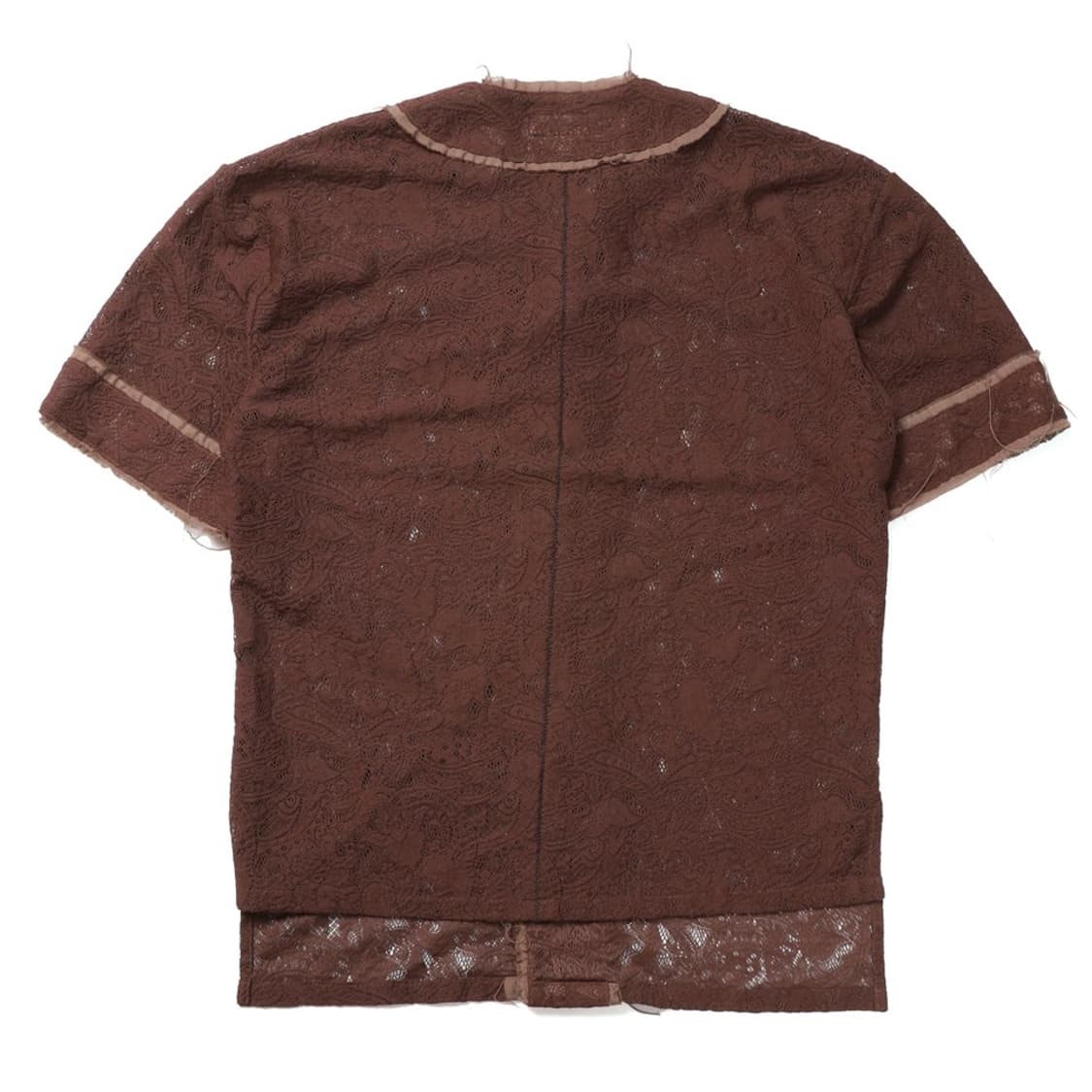 마이너스 Minous Frill Detailed Non Collar  상품이미지4