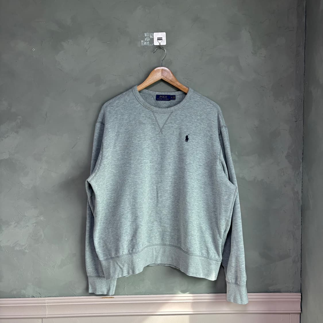 폴로 랄프로렌 맨투맨 그레이 상품이미지1