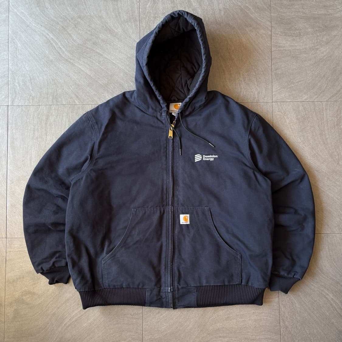 미국 생산 칼하트 j140 네이비 액티브 자켓 상품이미지1