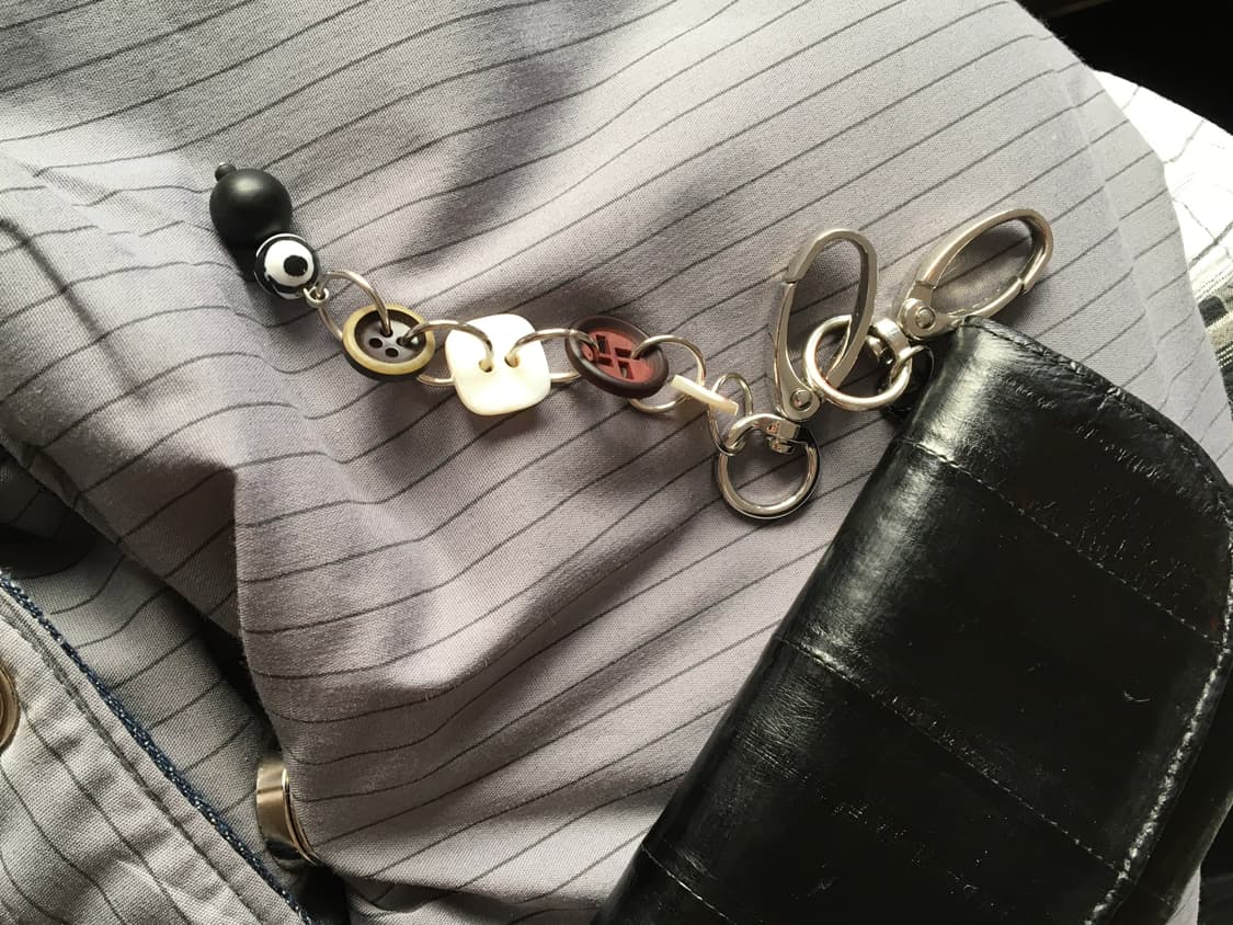 Buttoned Keyring➿ (not onlyone) 상품이미지3
