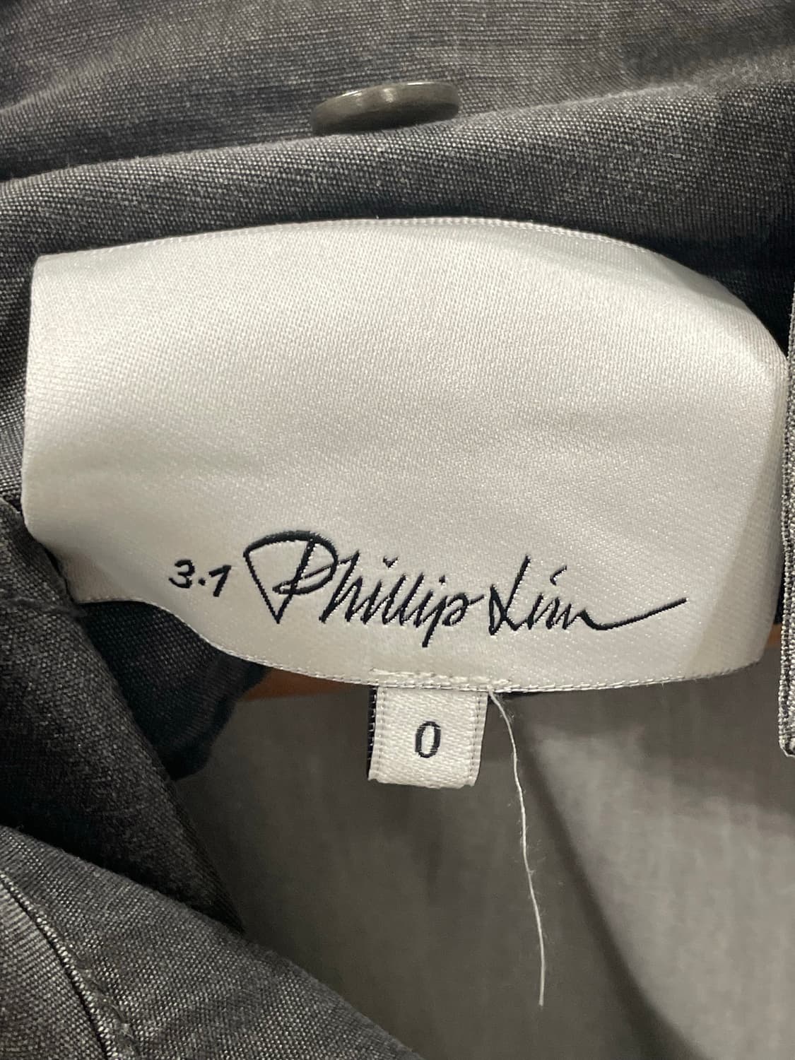 3.1 Phillip Lim 필립림 사선 하이넥 카키 필드 자켓 상품이미지4