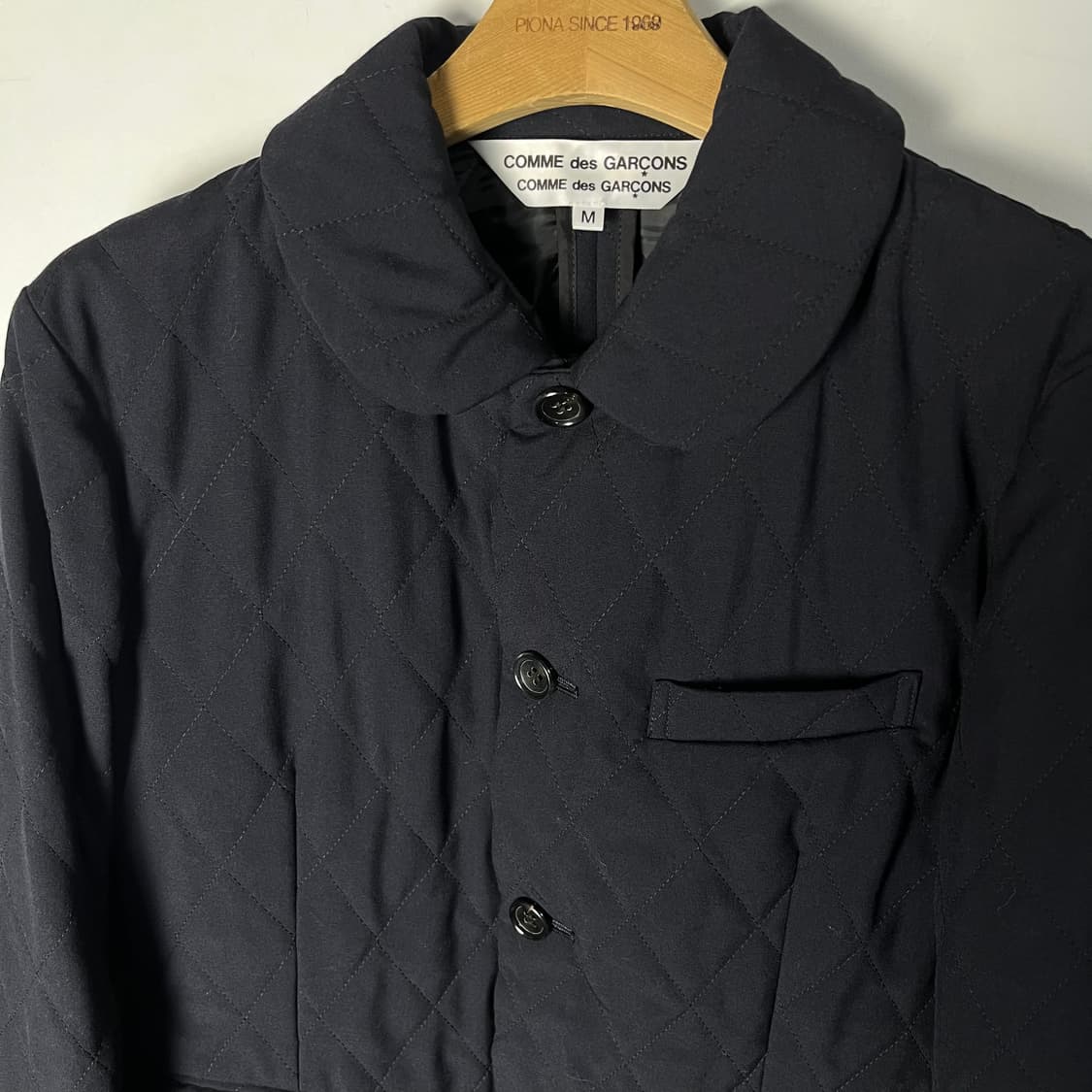 [CDG] AD2013 꼼데가르송 퀼티드 울 자켓 상품이미지3