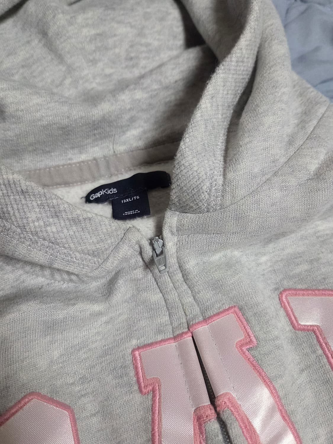 GAP 후드집업 연핑크 상품이미지3