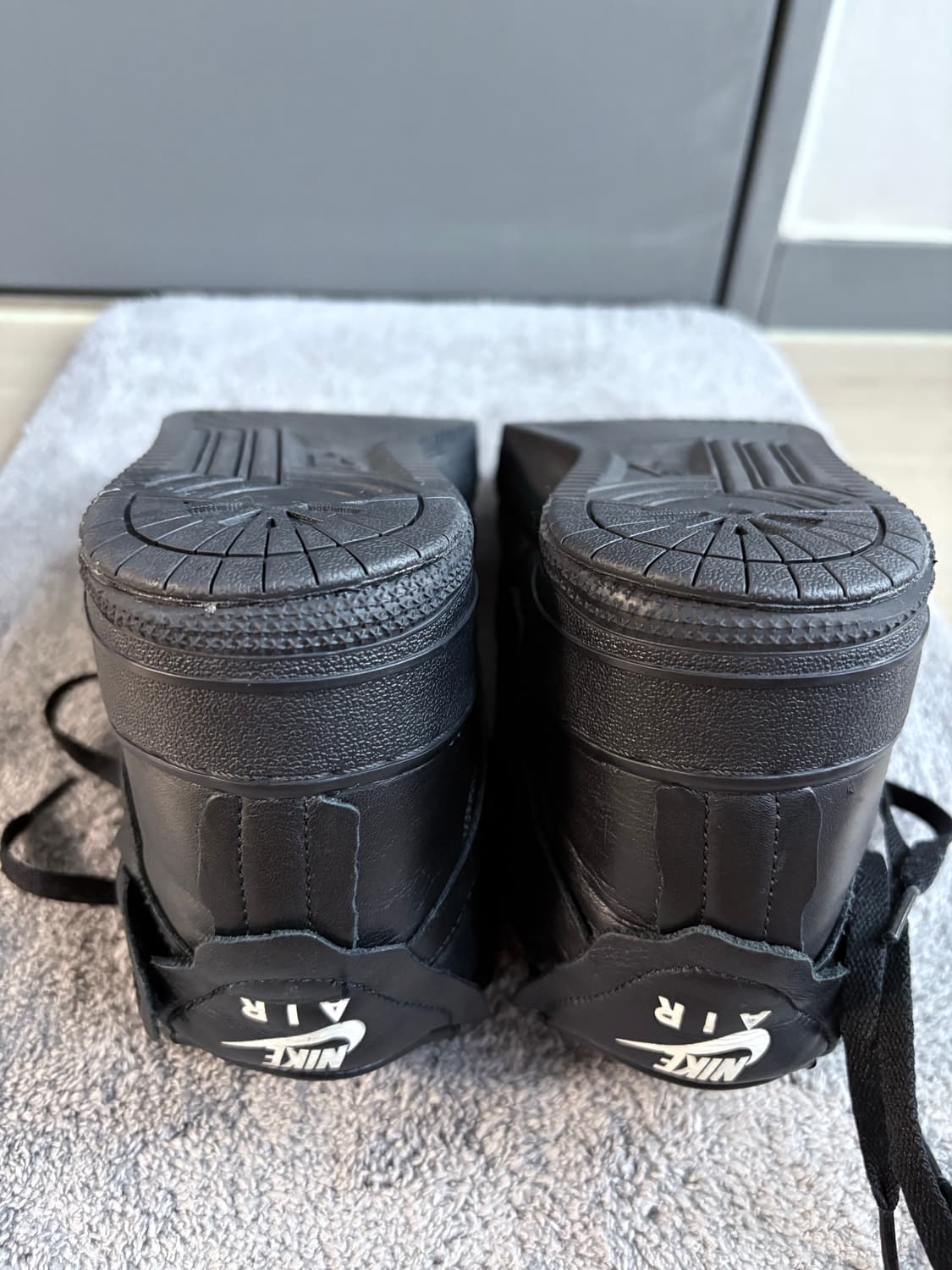 (280) 꼼데가르송 x 나이키 에어포스 블랙 상품이미지6