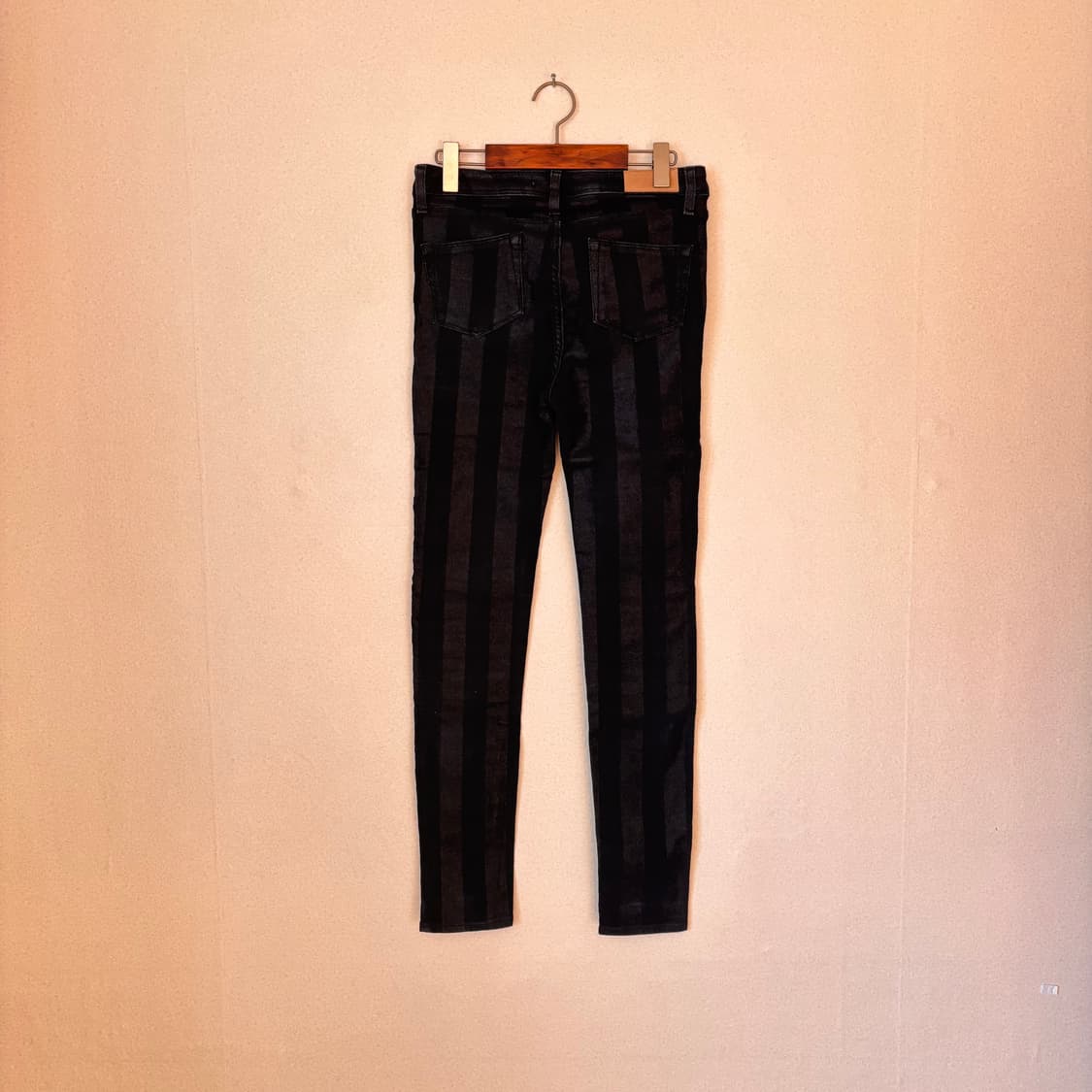 IRO 이로 메탈릭 스트라이프 28 슬림 스키니진 드레이크 이태리 상품이미지3