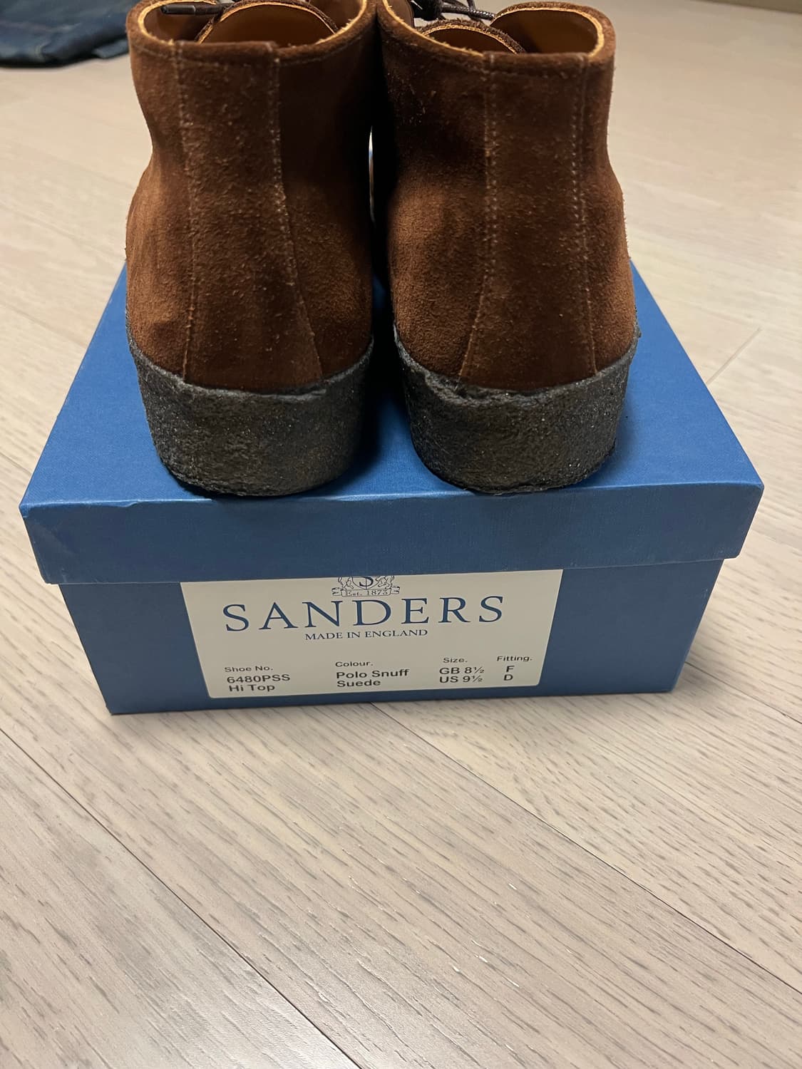 샌더스 처카부츠 하이탑 상품이미지4