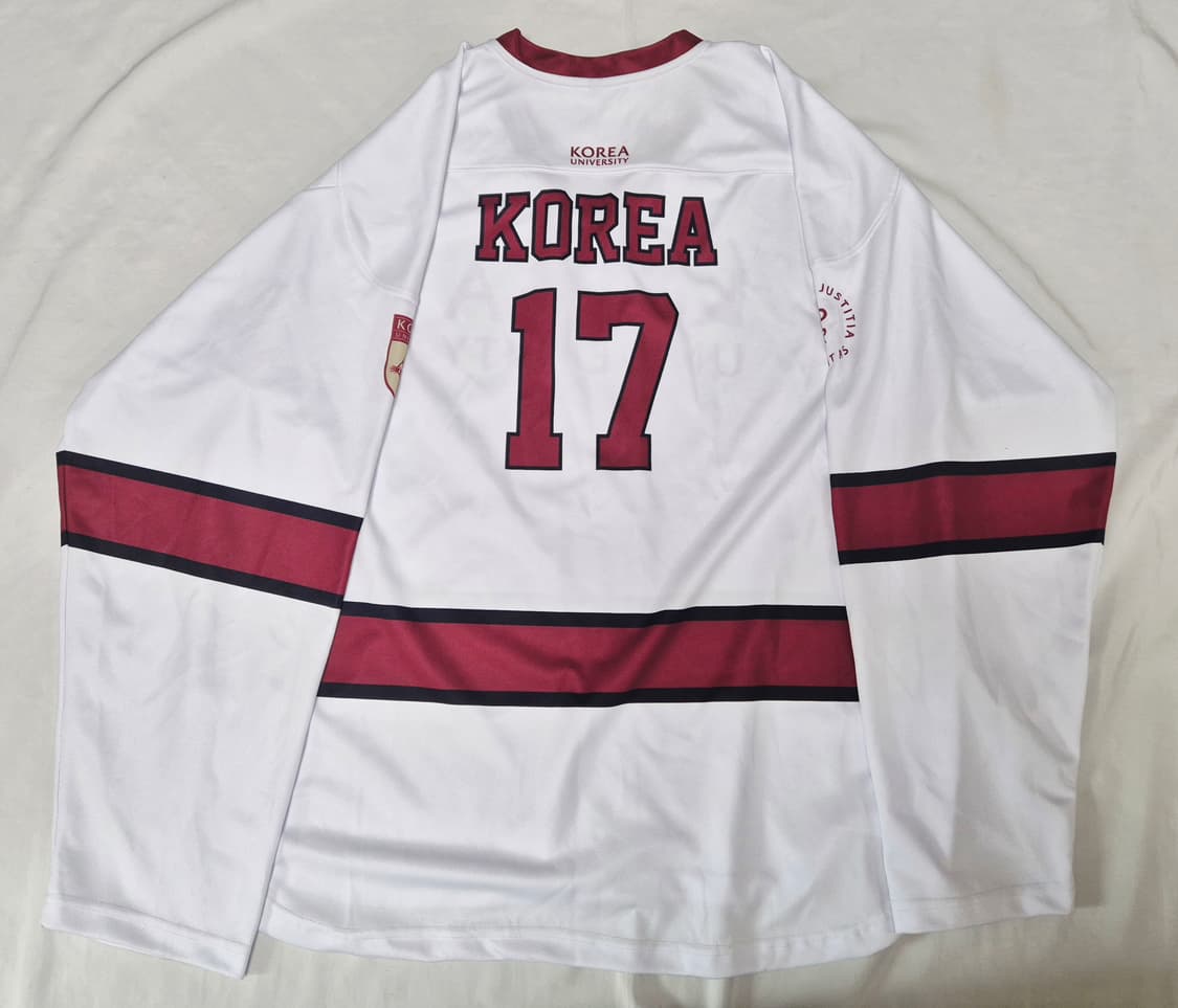 고려대학교 아이스하키 17번 유니폼 팝니다  상품이미지2