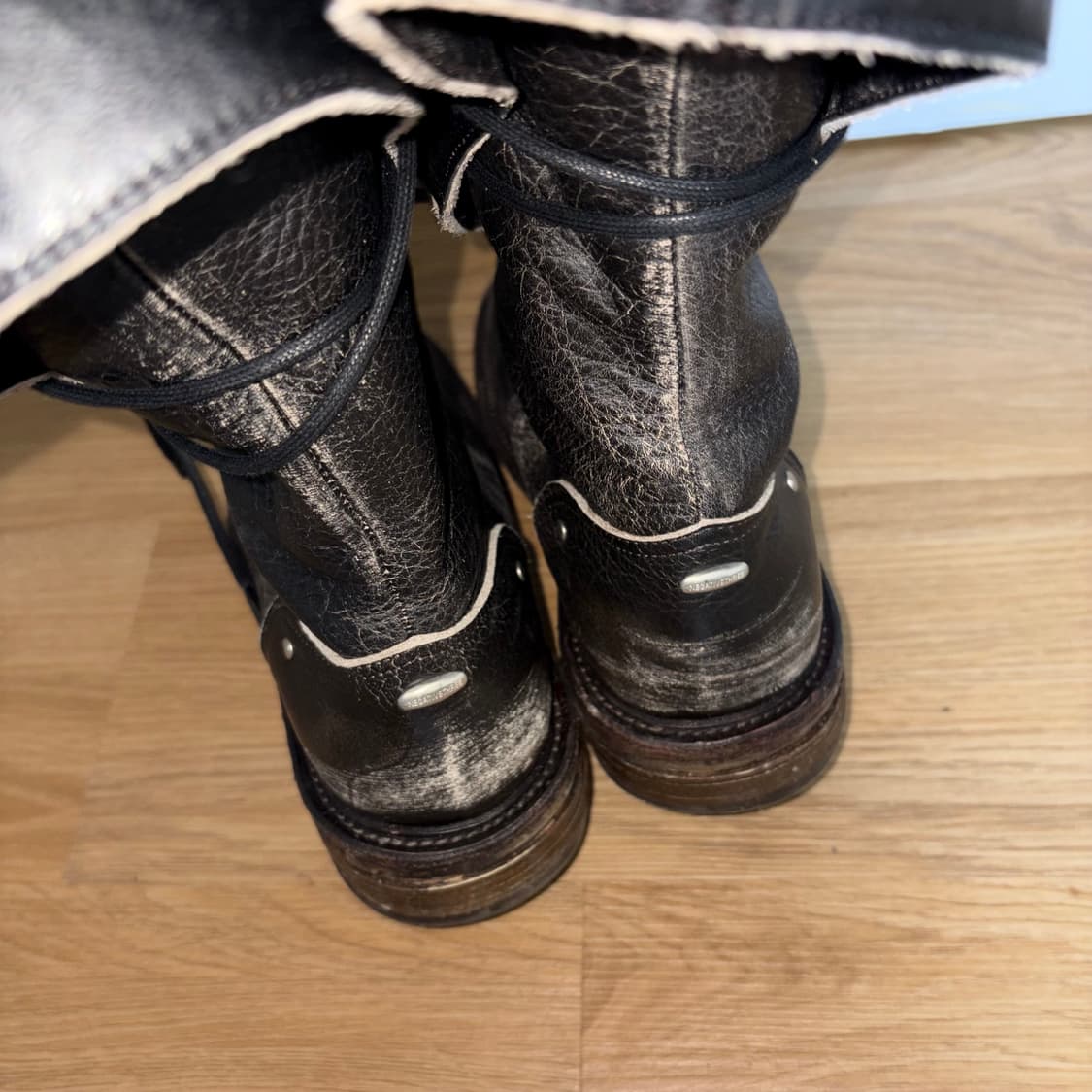 네거티브쓰리 폴디드 레이스업 롱 부츠 250 상품이미지4