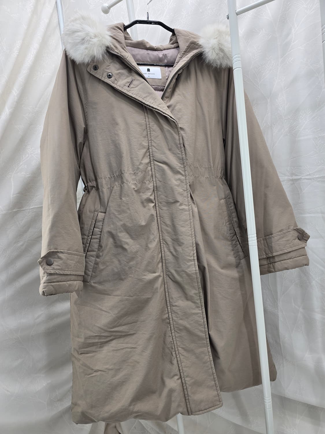 PERI JENSON 여성 롱 다운 코트 95 상품이미지7